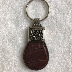 Brighton leather keychain